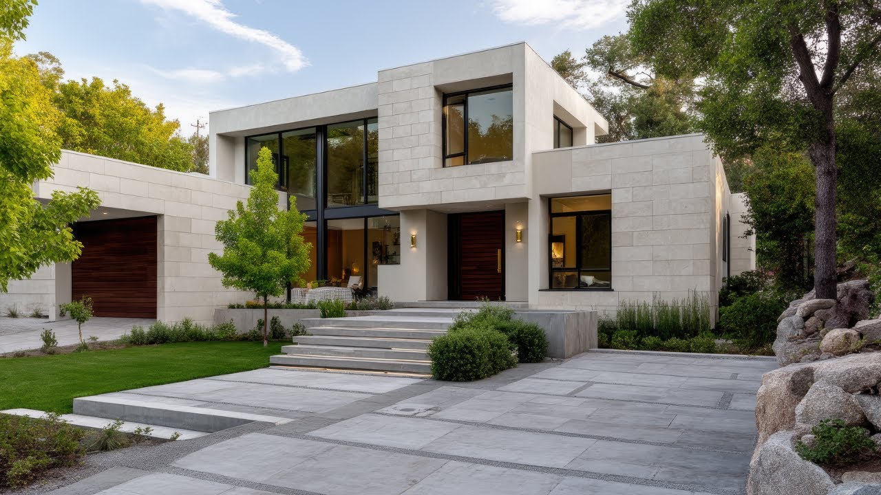 Sleek Modern Minimalist Home Tour : Luxury Architecture That Inspires ...