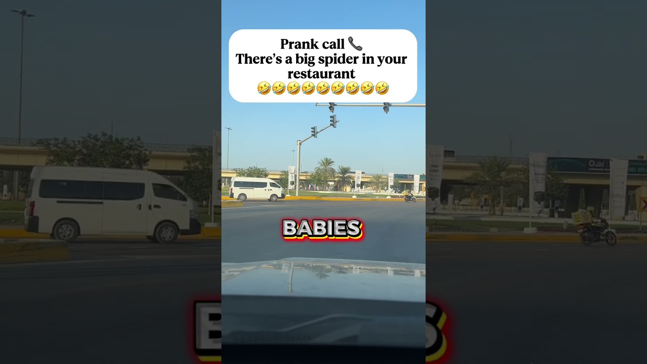 Prank call 📞 l left spider in your restaurant 🤣🤣🤣🤣🤣