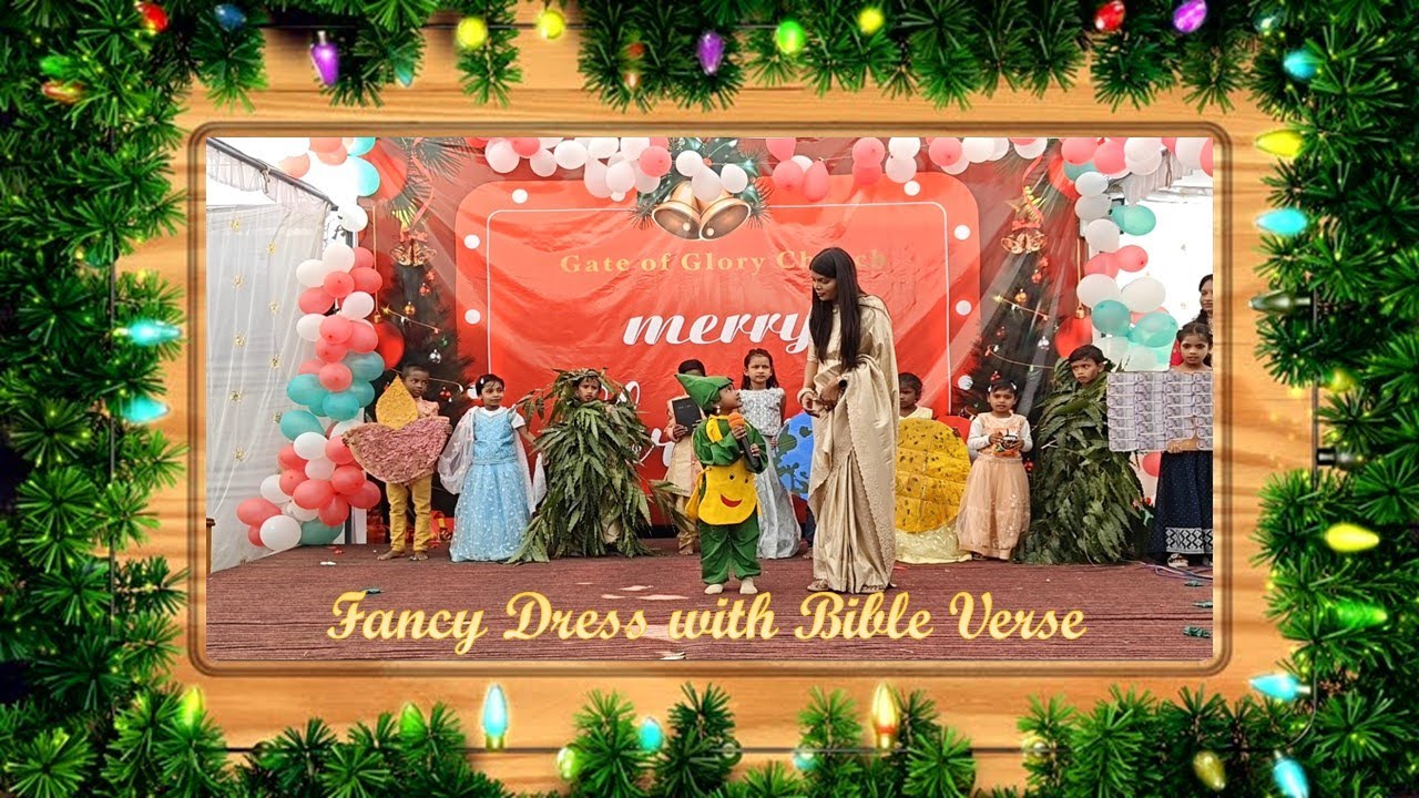 Fancy Dress with Bible Verse | GGM