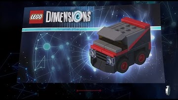 LEGO Dimensions A-Team BA Baracus Fun Pack 71251 Instructions BA Van / Fool Smasher / Pain Plane