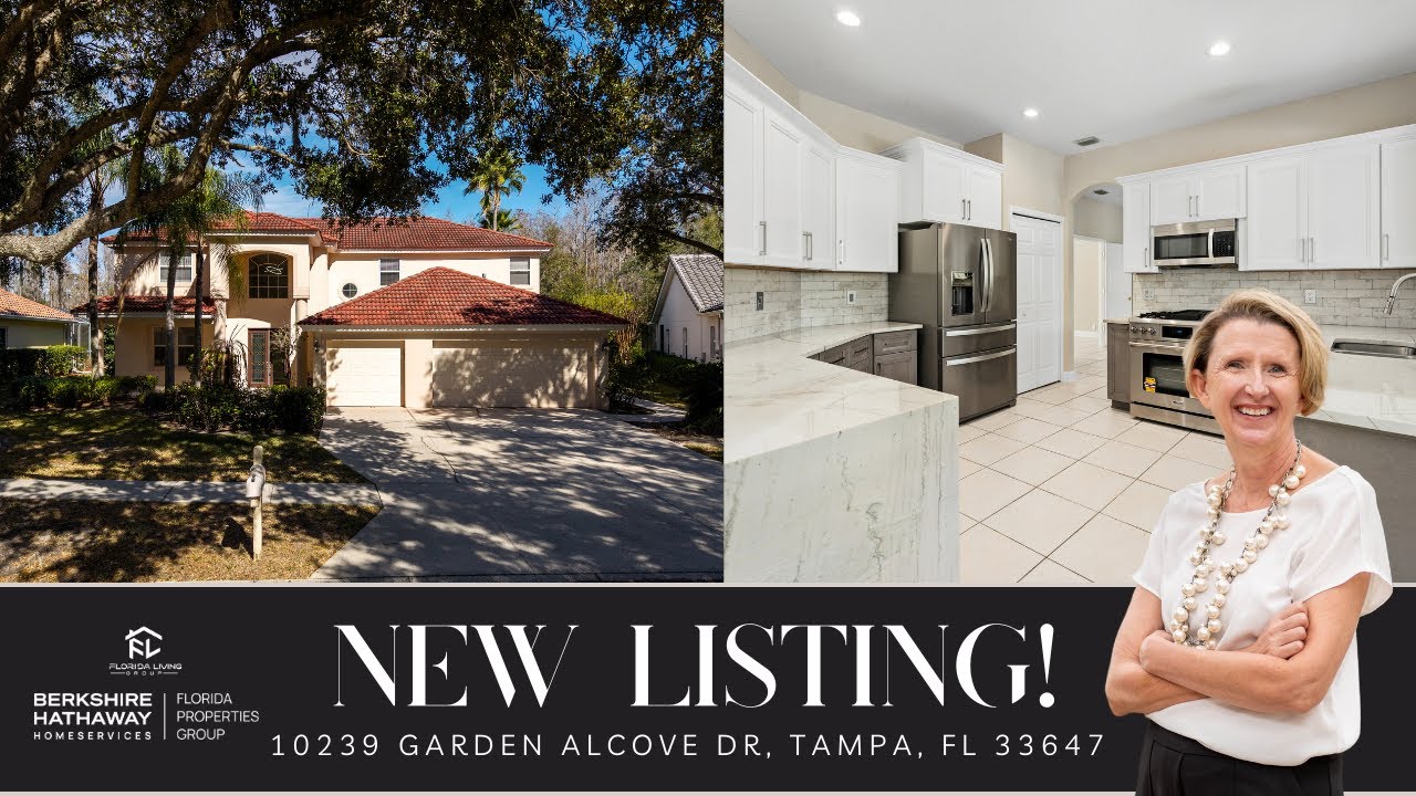 Private Pool Home on Conservation Lot | Gated Arbor Greene Living in New Tampa