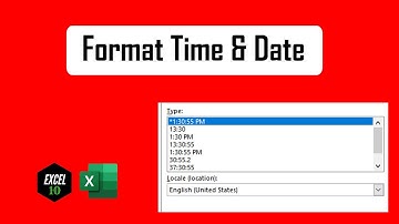 How to Insert and Format Times in Microsoft Excel