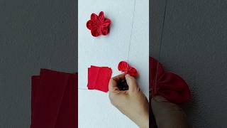 Beautiful Flower Making With Cloth | Kapde se Phool Banana