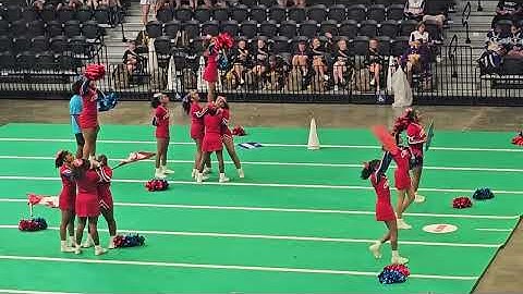 Carver HS Cheerleaders ~2025 AHSAA Super Regional Cheer Competition #coachveetv #cheerleaders 