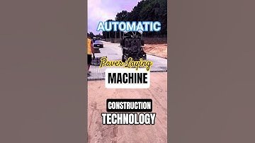 Automatic Paver Laying Machine — Fast and Perfect Block Placement for Roads