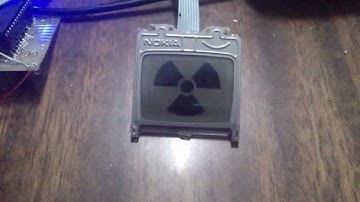 Nokia 3310 LCD controlled by ATMega8 Demo