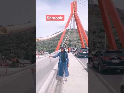 jembatan Tano ponggol Samosir