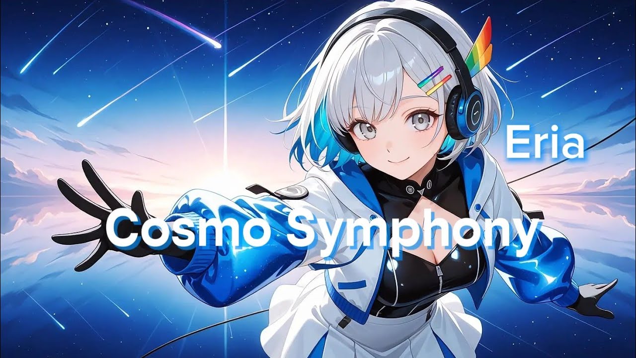 Cosmo Symphony | AI Singer Eria | 透明感×ポジティブ J-Pop Original Song - YouTube