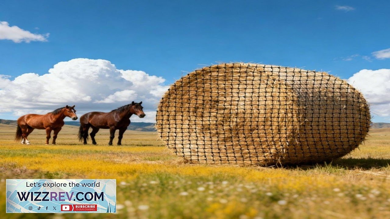 Сетка для круглых тюков сена VEVOR 4,92 x 4,92 x 4,92 фута 1,75