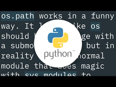 Should I use `import os.path` or `import os`?