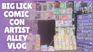 Big Lick Comic Con ⭐ Artist Alley Vlog ⭐ Did We Do Better or Worse than the February Show