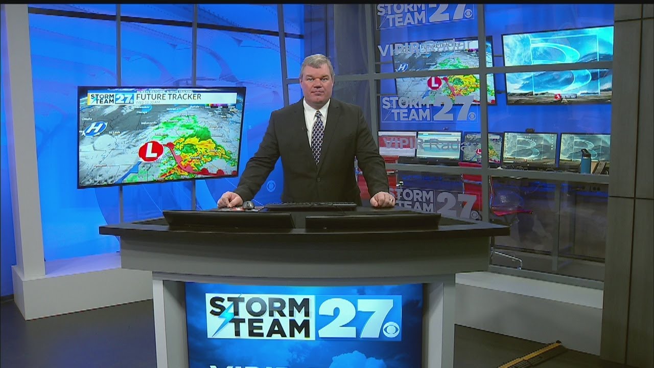 Light showers overnight