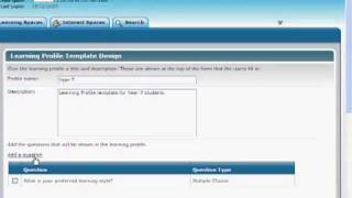 Show Me - Using learning profiles