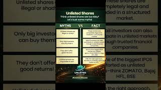 Unlisted Shares: Myths vs Facts