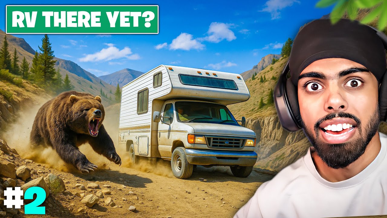 RV VAN VS DEADLY BEAR... | | RV THERE YET #2 - YouTube