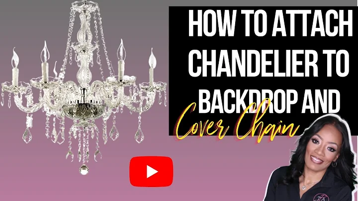 Elevate Your Event Decor: Chandelier Attachment Techniques