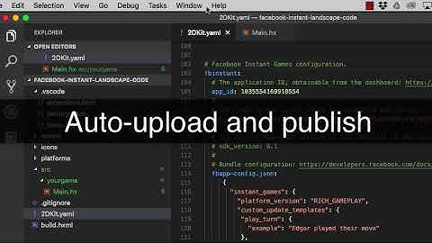 2DKit Facebook Instant Games Quick Start