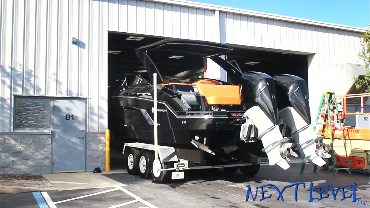 Customized at Next Level Inc. Black Cruisers Yachts | Ready for Summer Time Fun