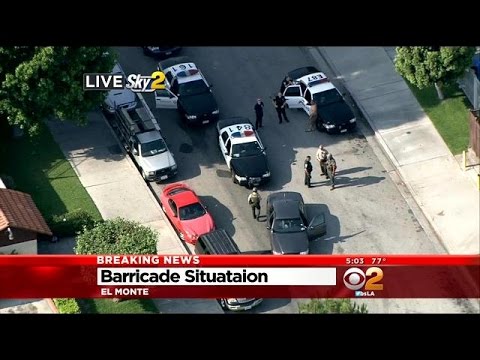 Murder Suspect Surrenders To Authorities After Being Holed Up In El ...