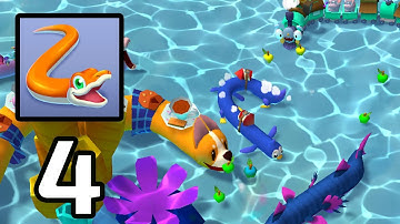 Snake Rivals Gameplay Part 4 (Android,IOS)