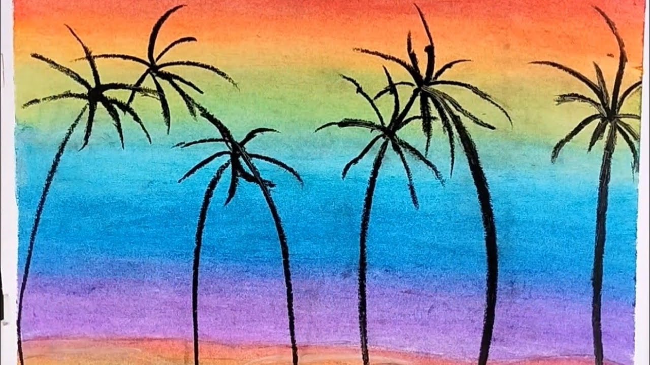 Amazing Seenari | Oil Pestal | Drawing 