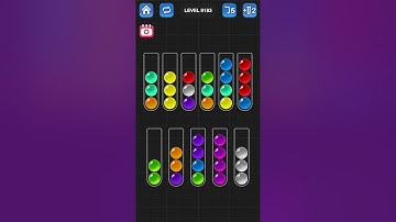 Ball Sort Puzzle by Guru Game: Levels 9181, 9182, 9183, 9184, 9185