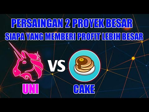 UNISWAP & PANCAKESWAP? | PERSAINGAN 2 PROYEK BESAR | PELUANG PROFIT LEBIH BESAR | ANALYSIS