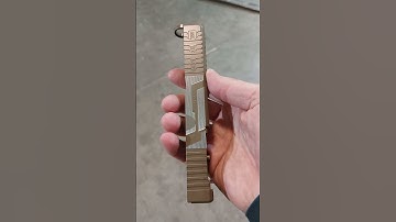 Glock 19x Slide Milling - OEM Style Serrations & Serial Removale