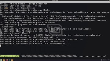 Linux Mint | Desinstalar software completamente desde la terminal