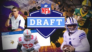 Reaction to CBS Sports 1st Round NFL Mock Draft: Vikings Land LT of the Future? 👀👀👀