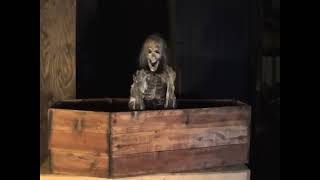 PoisonProps.com CS628 COFFIN SKELLY POP UP Haunted House Prop