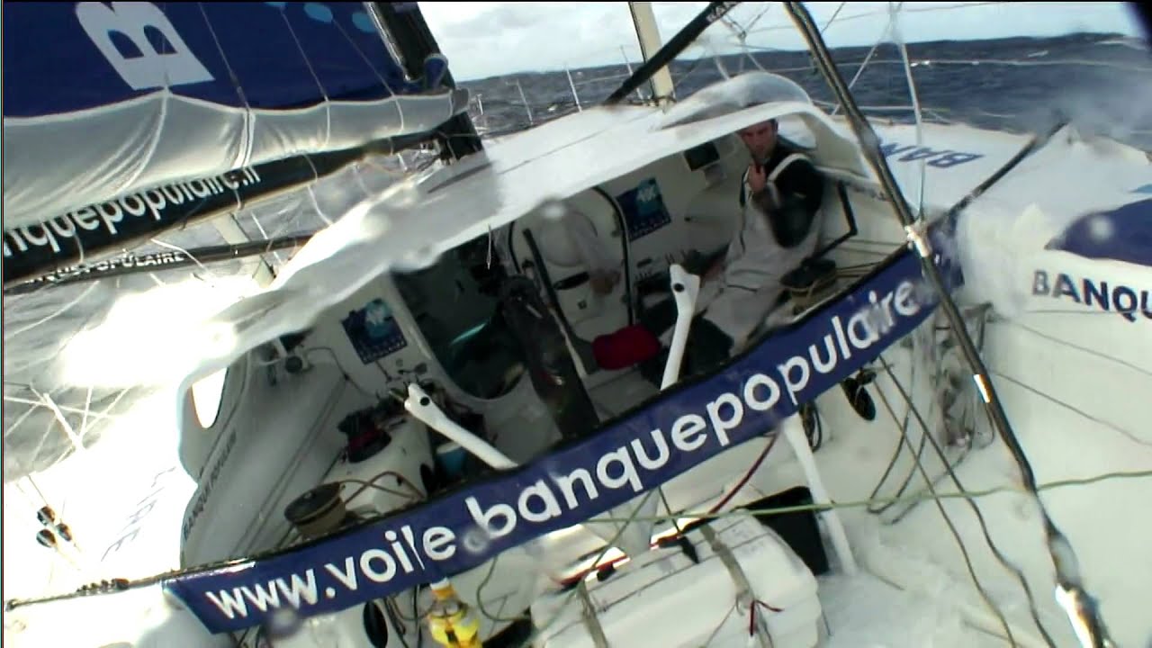 Armel Le Cléac'h et Banque Populaire direction Sud - Vendée Globe 2012 2013