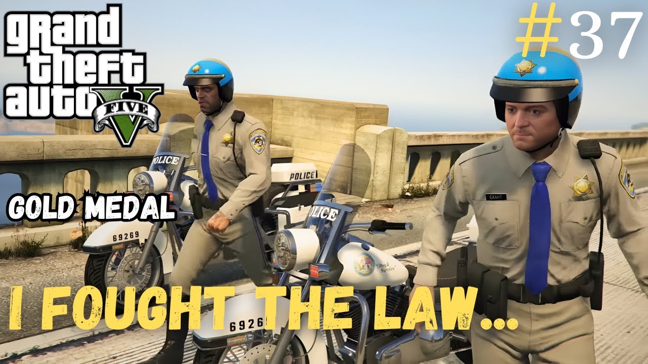 GTA 5 - Mission #37 - I Fought the Law... - YouTube