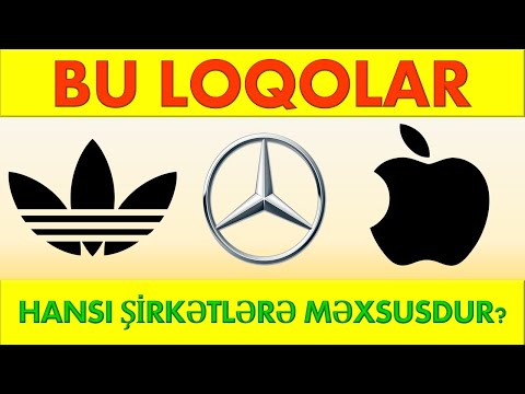 Bu Loqolar Hansı Şirkətlərindir? I Şirkəti Tap Oyunu I Ümumi biliklər üzrə test - Şirkət Loqoları