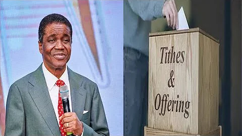 It is not the Pastor that receives your TITHE it is Jesus who receives tithe  ~ Bishop David Abioye