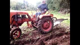 Tracteur Allgaier systeme porsche labour