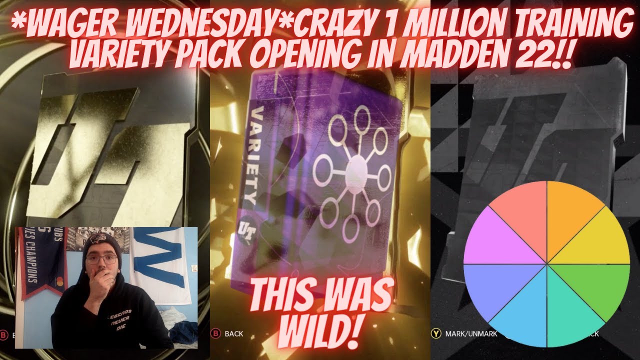 *WAGER WEDNESDAY* CRAZY 1 MILLION TRAINING VARIETY PACK OPENING IN