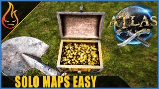 Atlas MMO How To Solo Treasure Maps Easy | Tips And Tricks screenshot 2