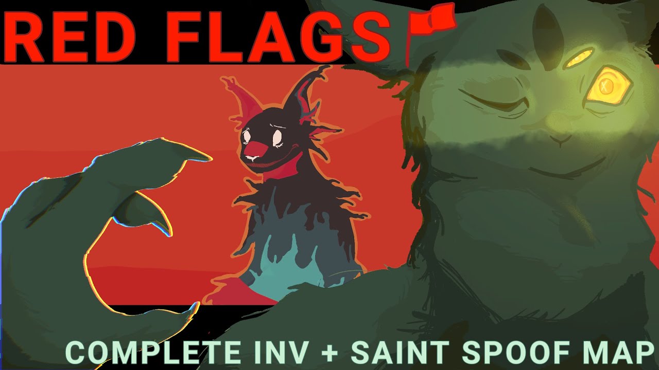 RED FLAGS - Complete Rain World Inv + Saint Spoof MAP