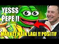 YEEESSSS PEPE !! MARKET KEMBALI POSITIF !! PEPE TERBANG LEBIH JAUH !! CEK ANALISA BTC ALTCOIN