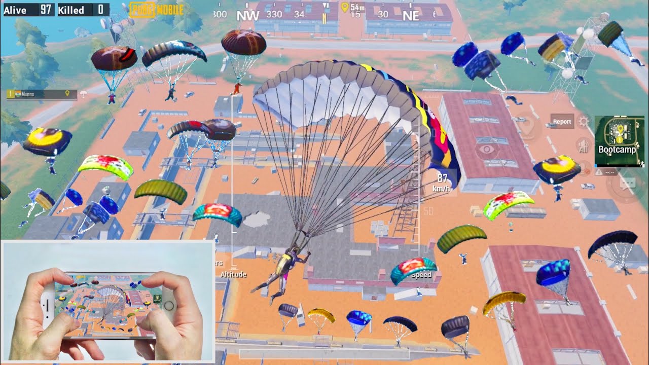 King Of Bootcamp!! | FASTEST BOOTCAMP PLAYER | iphone 8 plus Handcam