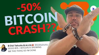 NO!!! IS BITCOIN PREPARING A 50% CRASH.......??? screenshot 5
