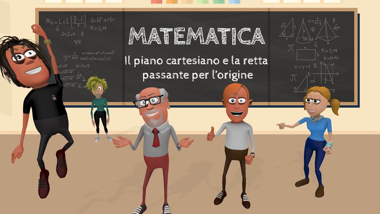 Il piano cartesiano e la retta passante per l’origine