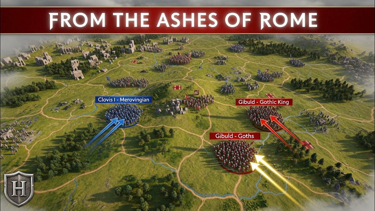 From the ashes of Rome - Battle of Tolbiac, 496 AD - Rise of the Frankish Empire 