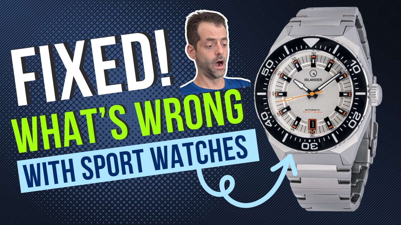 Islander Kings Point Dive Watch with Metallic White Dial #ISL-269