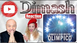 Dimash Olimpico - Reaction  - Italian Colombian react
