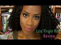 Aliexpress Hair Install Review │Brazilian Deep Curly-Lisa Virgin Hair