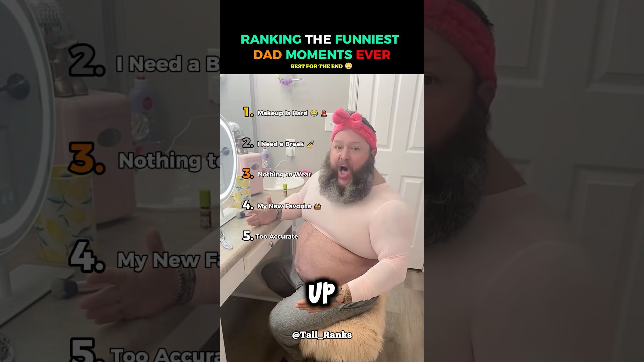 RANKING FUNNIEST DAD MOMENTS 😂👨‍👧 