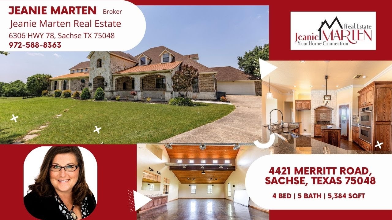 Tour This 10 Acre Property Here in Sachse TX