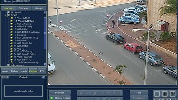 QSnet ViconNet video analytic - Person Walking in An Area 2